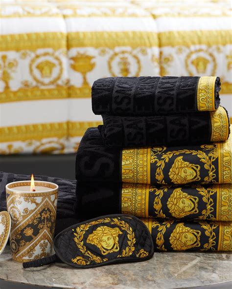 versace bath towels|versace towels set.